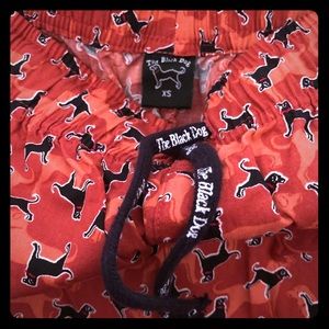 Pajama pants NWOT The Black dog red